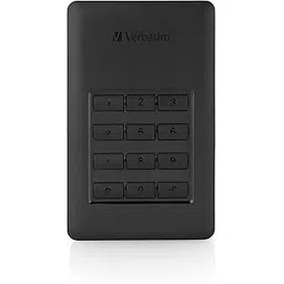 Verbatim 53401 1 TB Store 'n' Go Secure Portable HDD with Keypad Access - Black-image-8