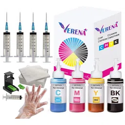 verena Refill Ink Kit set Compatible For PG-745XL & PG-746XL ink Cartridges Black + Tri Color Combo Pack Ink Cartridge-picture-18