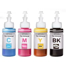 verena Universal Refill Ink Compatible For 934 & 935 XL For Use In 6230 Printer 100ML Black + Tri Color Combo Pack Ink Bottle-picture-16