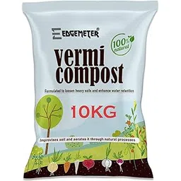 Vermicompost for Plants 10kg | Organic Manure for Plants | Fertilizer for Home Gardening | Soil Mix for Pot Plants | Compost Garden Soil | Enriched Potting Soil | Natural Booster for 10kg-picture-14