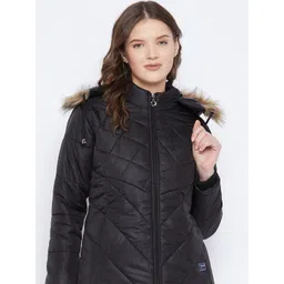 VERO AMORE Faux Fur Trim Hooded Padded Jacket-picture-20
