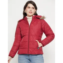 VERO AMORE Hooded Faux Fur Trim Detail Anti Odour Insulator Padded Jacket-picture-16