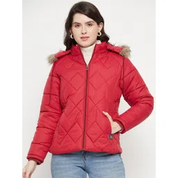 VERO AMORE Hooded Faux Fur Trim Insulator Anti Odour Padded Jacket-picture-34