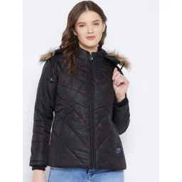 VERO AMORE Women Black Insulator Padded Jacket-picture-36