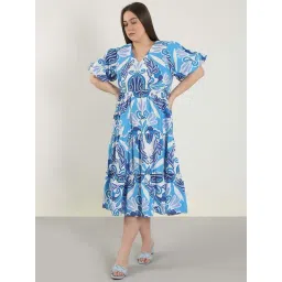 Vero Moda Curve Surf the Web Printed Casual Dress-picture-18