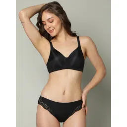 Vero Moda Intimates Black Full Coverage T-Shirt Bra-picture-32