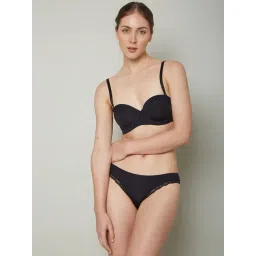 Vero Moda Intimates Black Half Coverage T-Shirt Bra-picture-25