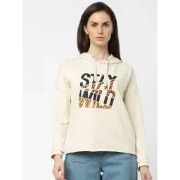 Vero Moda Beige Graphic print Hoodie-picture-10