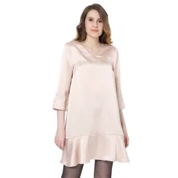 Vero Moda Beige Regular Fit Dress-picture-43