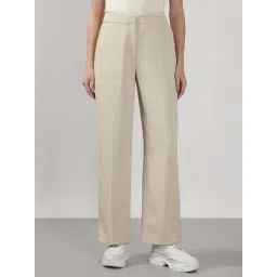 Vero Moda Beige Straight Fit Trousers-picture-41