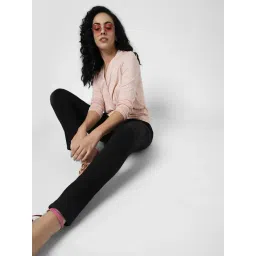 Vero Moda Black Blended Skinny Fit High Rise Jeans-picture-19