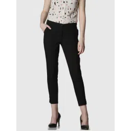 Vero Moda Black Mid Rise Pants-picture-17