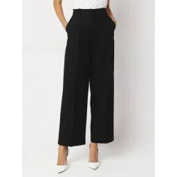 Vero Moda Black Mid Rise Pants-picture-18