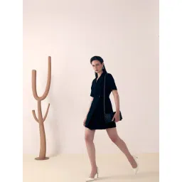 Vero Moda Black Regular Fit A Line Dress-picture-34