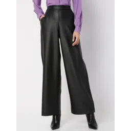 Vero Moda Black Regular Fit Pants-image-40