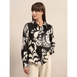 Vero Moda Black Regular Fit Printed Shirt-picture-28