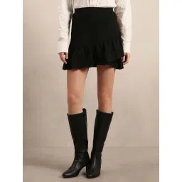 Vero Moda Black Regular Fit Skirt-picture-41
