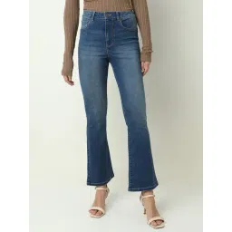 Vero Moda Blue Flared Fit High Rise Jeans-picture-37