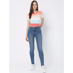 Vero Moda Blue Skinny Fit Jeans image 4