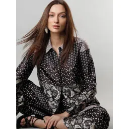 Vero Moda Brown Printed Shirt-picture-24