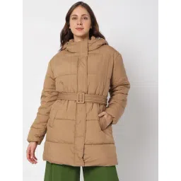 Vero Moda Brown Puffer Coat-picture-17