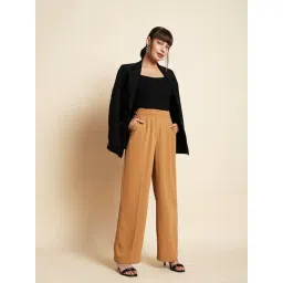 Vero Moda Brown Straight Fit Pants-picture-32
