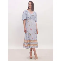 Vero Moda Cerulean Printed Casual Dress-picture-30