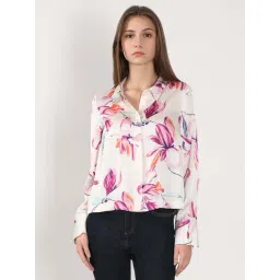 Vero Moda Cloud Dancer Printed Casual Shirt-picture-29
