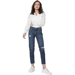 vero moda Cotton Straight Fit Womens Jeans-picture-40