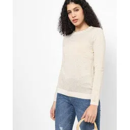 vero moda Crew-Neck Pullover with Back Cutout-picture-11