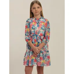 Vero Moda Floral Print Fit & Flare Dress-picture-35