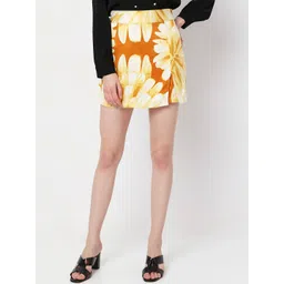 Vero Moda Floral Printed Mini Skorts-picture-36