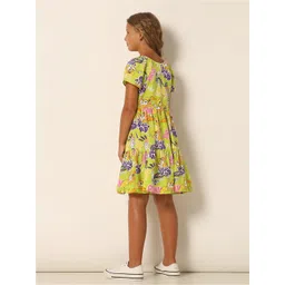 Vero Moda Girls Conversational Print A-Line Dress image 3