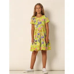 Vero Moda Girls Conversational Print A-Line Dress image 2