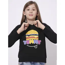 Vero Moda Girls Printed Hooded Sweatshirt-picture-41