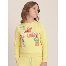 Vero Moda Girls Printed Round Neck Sweatshirt-picture-11