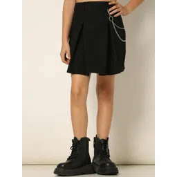 Vero Moda Girls Pure Cotton A-Line Skirt-picture-57