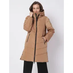 Vero Moda Gold Full Sleeves Puffer Jacket-picture-12