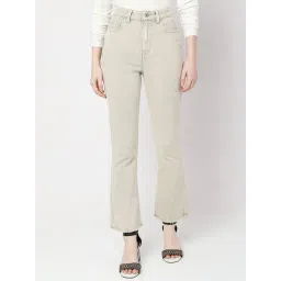 Vero Moda Green Cotton High Rise Jeans-picture-31