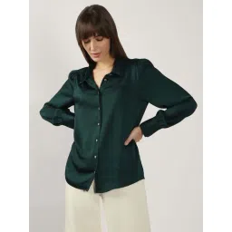 Vero Moda Green Regular Fit Shirt-picture-39