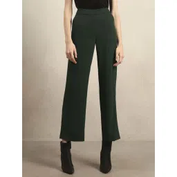 Vero Moda Green Straight Fit Trousers-picture-13