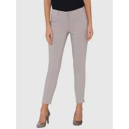 Vero Moda Grey Cotton Trouser-picture-30