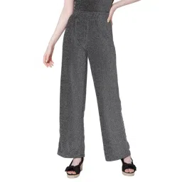 Vero Moda Grey Textured Pants-picture-11
