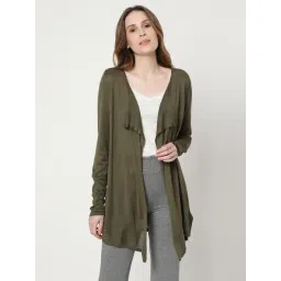 Vero Moda Ivy Green Full Sleeves Shrug-picture-18