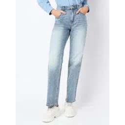 Vero Moda Light Blue Blended High Rise Jeans-picture-30