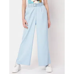 Vero Moda Light Blue Relaxed Fit Pants-picture-35