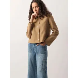 Vero Moda Light Brown Regular Fit Jacket-picture-21