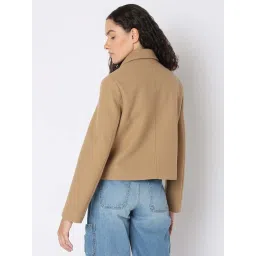 Vero Moda Light Brown Regular Fit Jacket image 3
