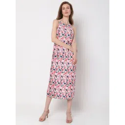 Vero Moda Multicolor Printed Midi Dress-picture-23