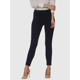 Vero Moda Navy Mid Rise Jeggings-picture-19